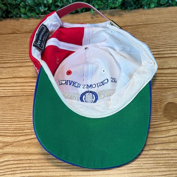 Vintage 2001 Houston Texas US Customs Adult Hat ATT Headwear Adjustable Cap - Picture 2 of 10